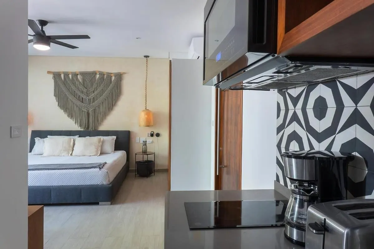 Prázdninový dům Panoramic 1-Br Studio,Garden, 360º Pool & Gym Tulum Mexiko