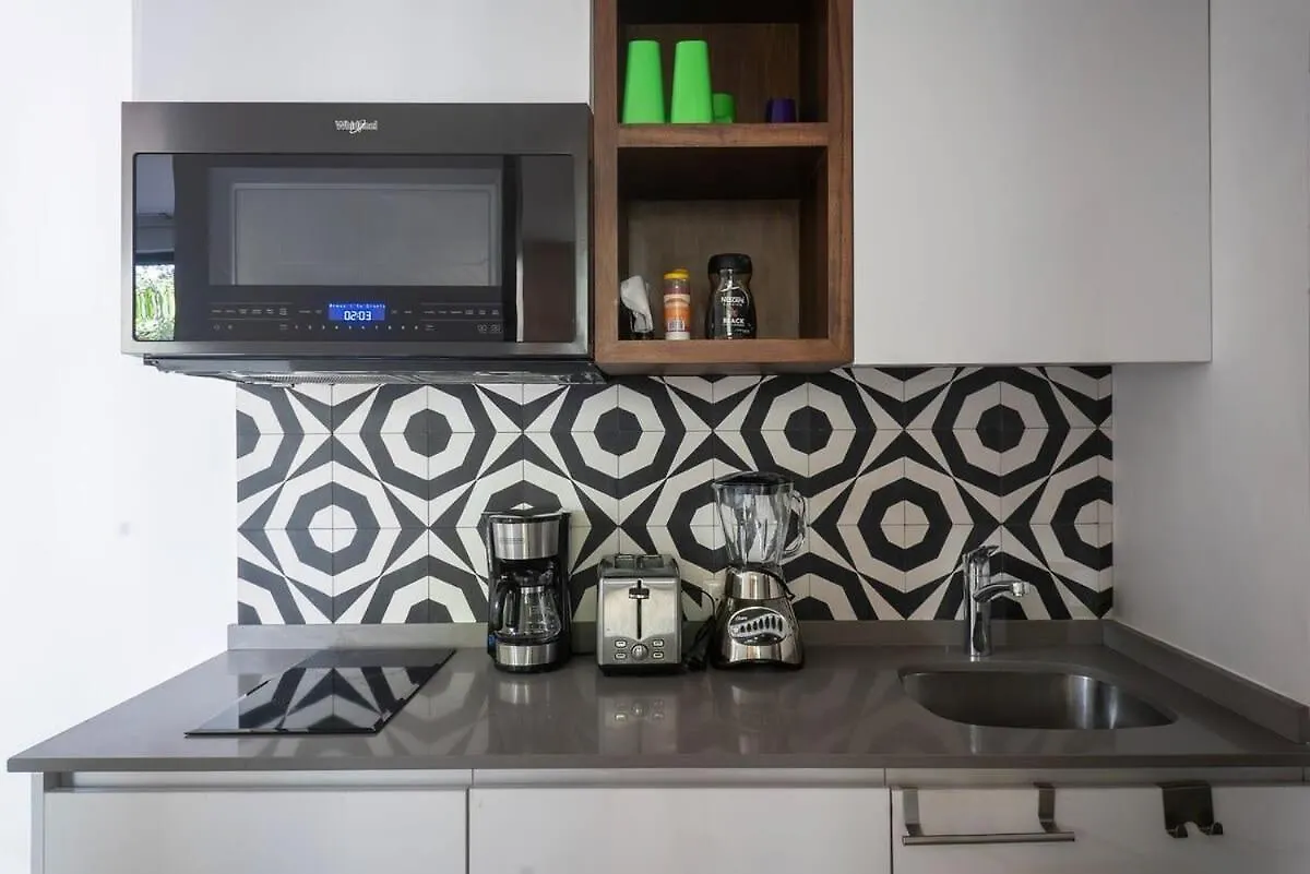 Panoramic 1-Br Studio,Garden, 360º Pool & Gym Tulum Holiday home