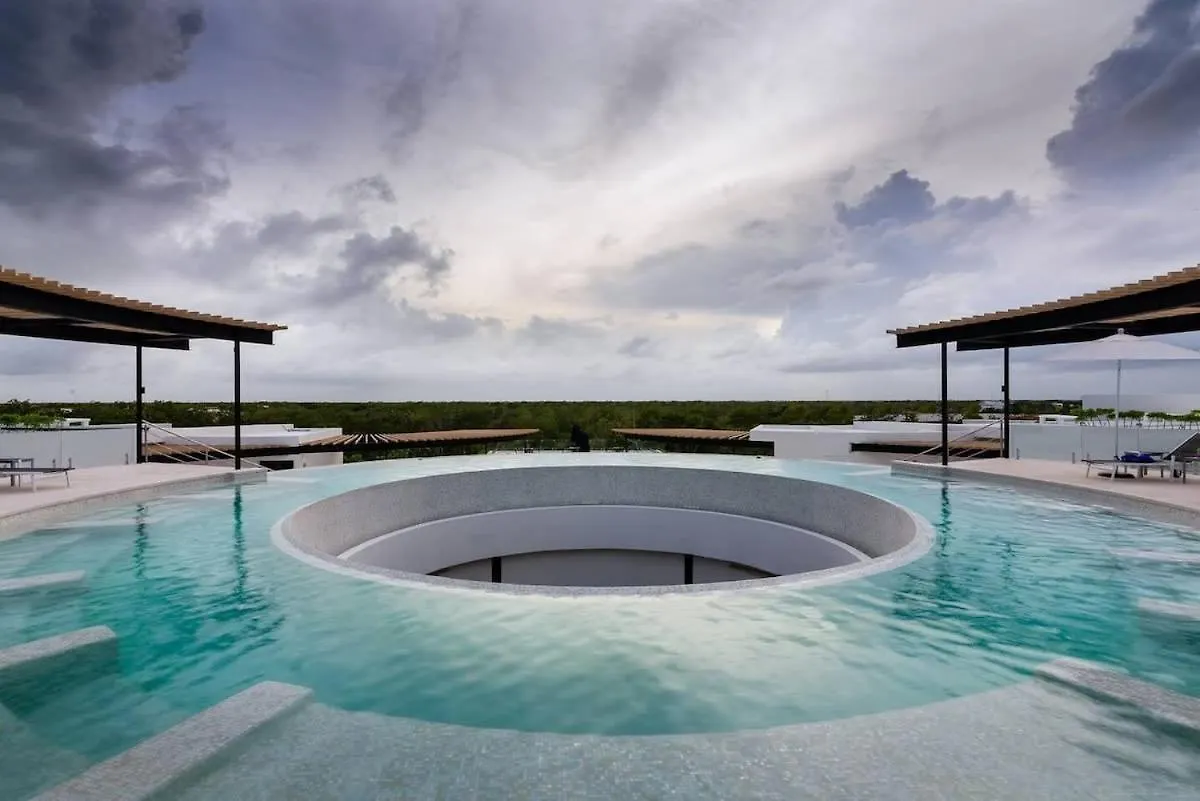 Panoramic 1-Br Studio,Garden, 360º Pool & Gym Tulum Holiday home