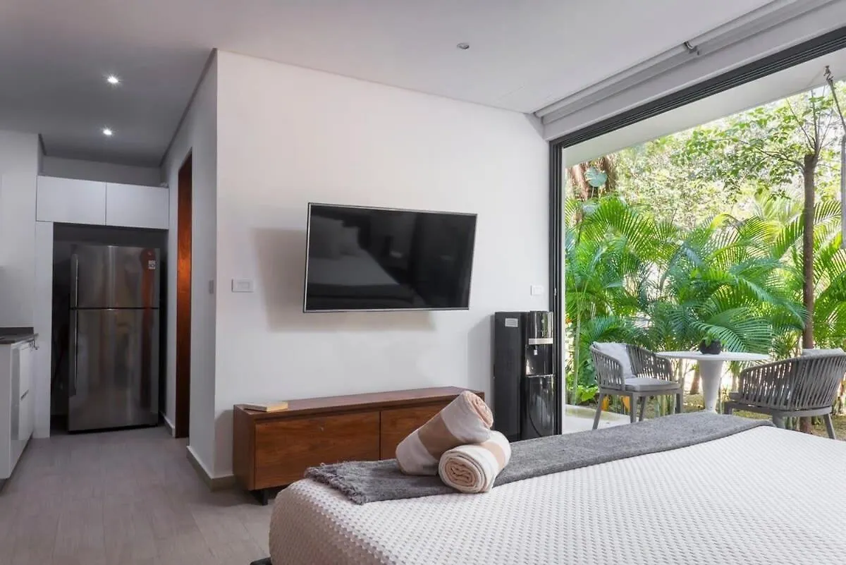 Panoramic 1-Br Studio,Garden, 360º Pool & Gym Tulum 0*,  Mexico